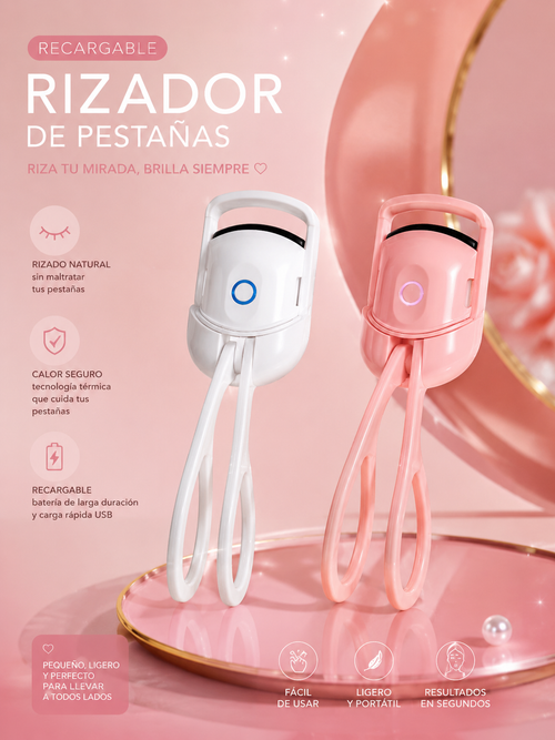 Rizador De Pestañas Recargable