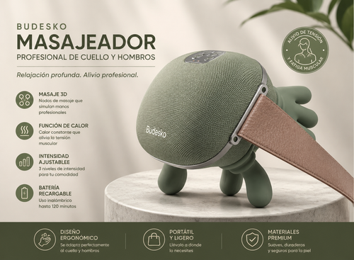 Masajeador Hombros y Cuello De Manitos